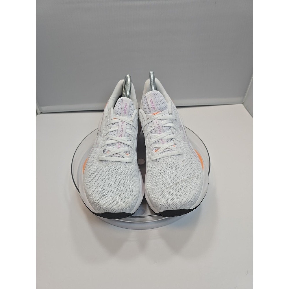 WOMENS 9.5 ASICS Versablast 4 Running Training Shoe White Light Ube 1012B775-100 - Picture 4 of 16